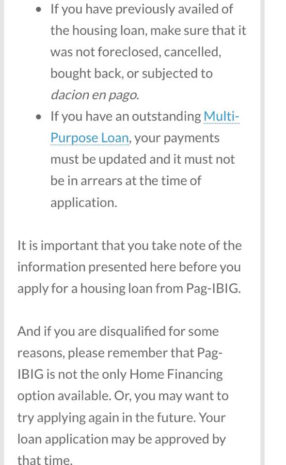 What are the eligibility requirements for a Pag-IBIG housing loan?